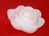 Rosen Kerze in weiß