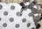Kinderschürze Schürze beige mit grauen Punkten ca. 48 x 56 cm Clayre & Eef