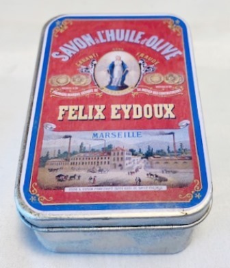 Seife in Metallbox: Olive Savon de Marseille - 100 g
