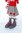 Figur Skulptur Mädchen Rock und rote Mütze H/ca. 40 cm