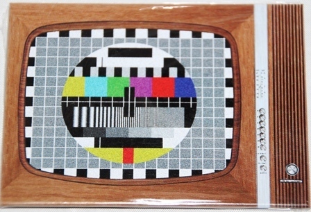 Magnet "Retro TV"  8 x 6 cm Nostalgic Art