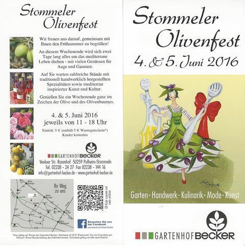 Stommeler Olivenfest 2016