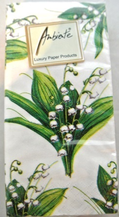 Taschentücher "Lily" Maiglöckchen Sträuße - Ambiente