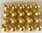 Hänger "Glaskugeln" in gold in matt und glänzend 20 Stück D: 2 cm