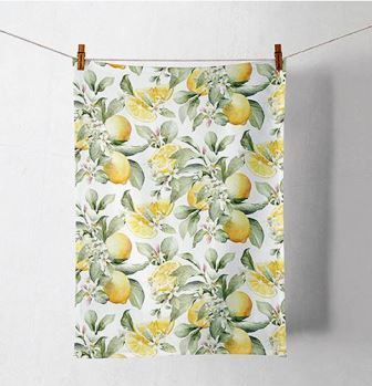 Geschirrtuch "Limoni" Lemonen Zitronen  50 x 70 cm Ambiente