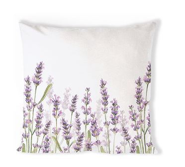 Kissen Cover Hülle 40 x 40 cm "Lavender Shades" Lavendel Ambiente